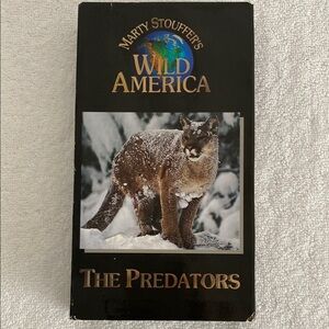 Marty Stouffer’s Wild America THE PREDATORS VHS Tape